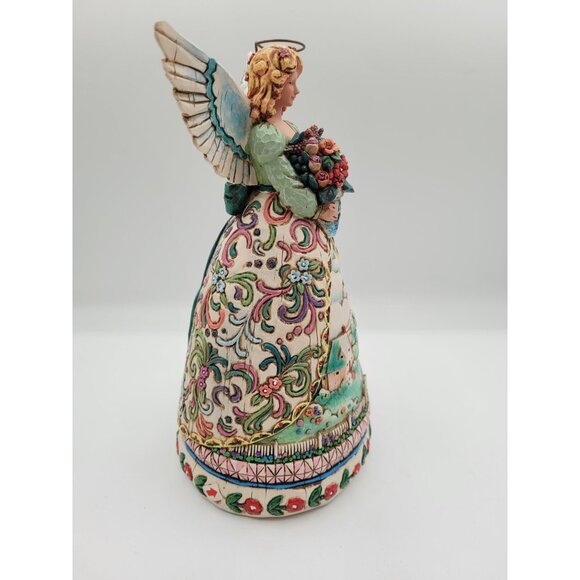 Jim Shore Heartwood Creek Angel Figurine "New Beginnings" CL1674 9 Inches Hand-P - Picture 6 of 9